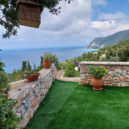 Villa Nereid Glafki - Enjoy Summer Sunsets Áyios Nikítas Dış mekan fotoğraf