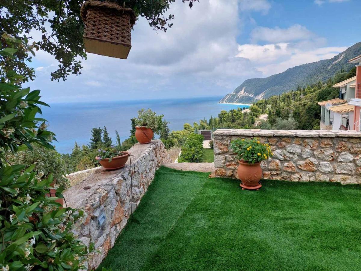 Villa Nereid Glafki - Enjoy Summer Sunsets Áyios Nikítas Dış mekan fotoğraf