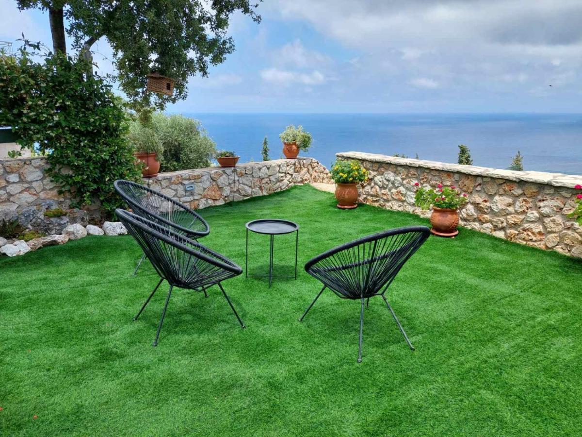 Villa Nereid Glafki - Enjoy Summer Sunsets Áyios Nikítas Dış mekan fotoğraf
