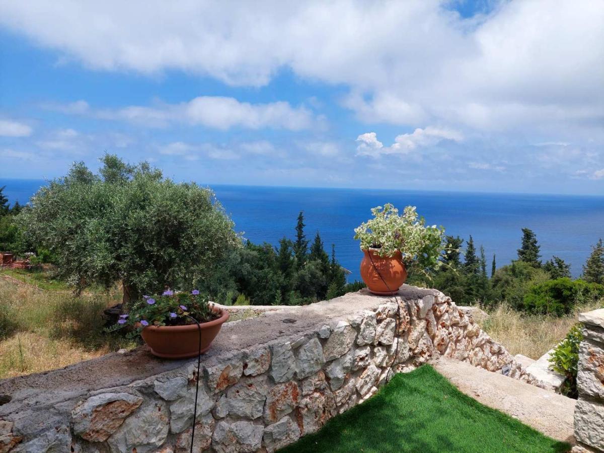 Villa Nereid Glafki - Enjoy Summer Sunsets Áyios Nikítas Dış mekan fotoğraf