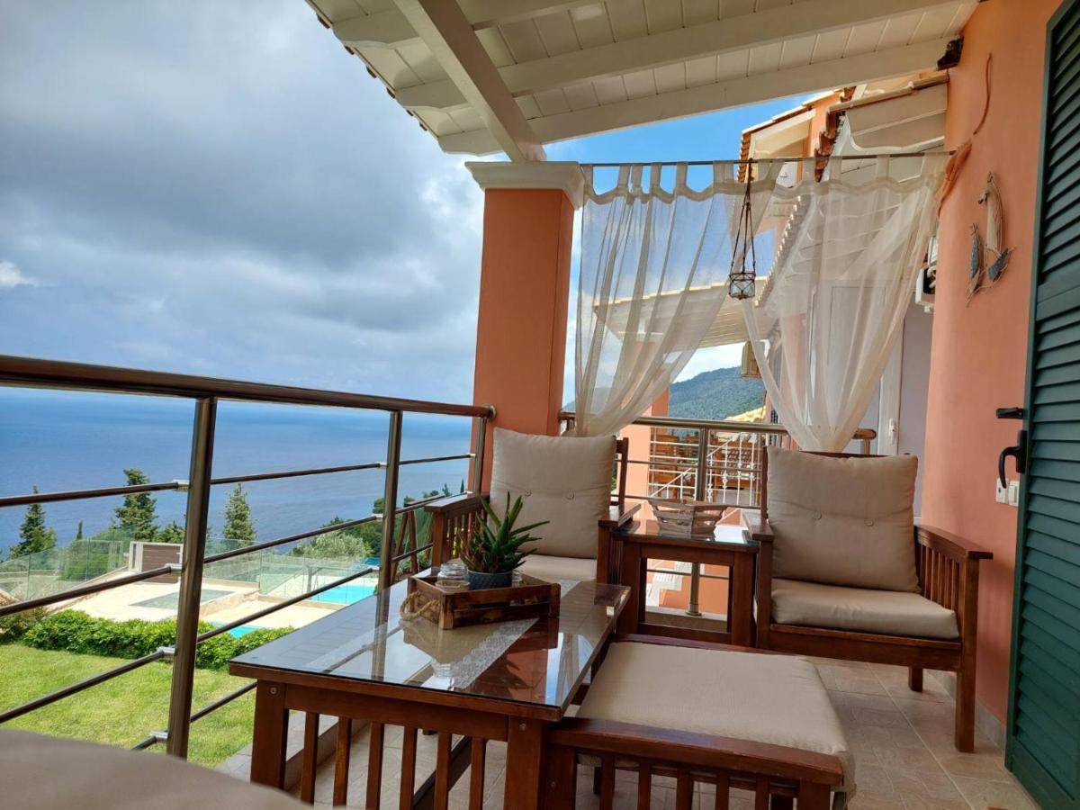 Villa Nereid Glafki - Enjoy Summer Sunsets Áyios Nikítas Dış mekan fotoğraf