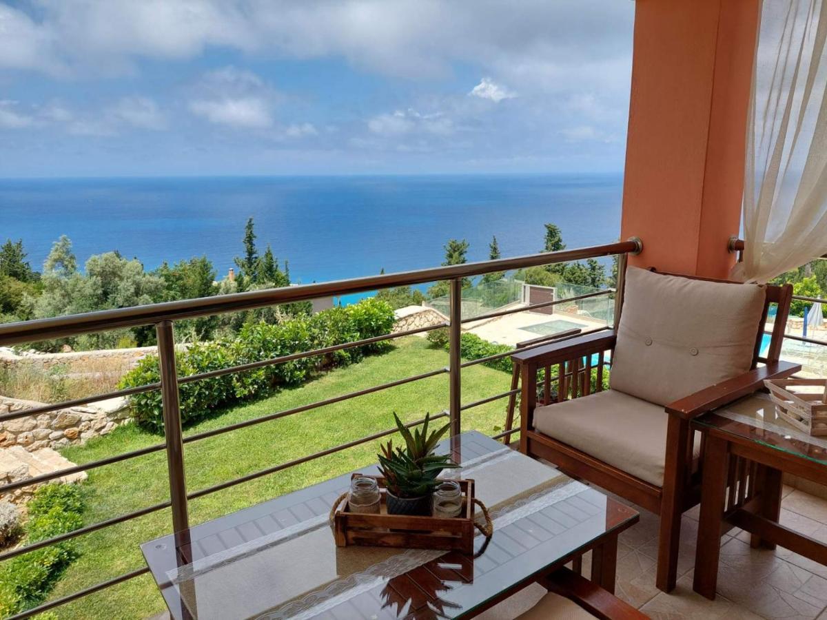 Villa Nereid Glafki - Enjoy Summer Sunsets Áyios Nikítas Dış mekan fotoğraf